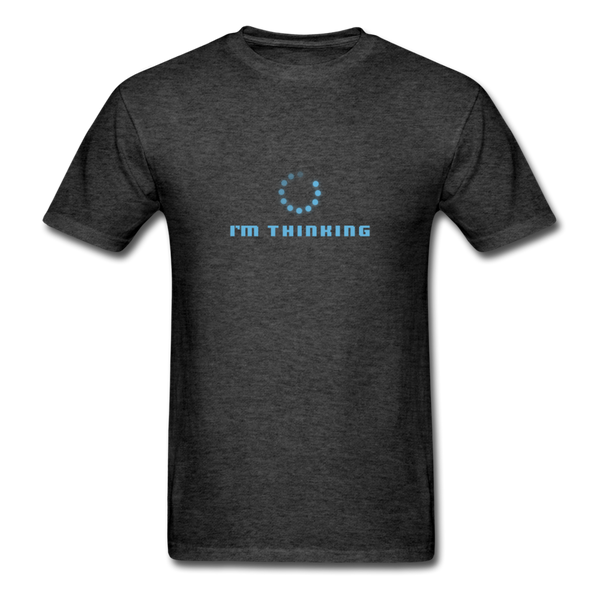 I'm Thinking T-Shirt - heather black