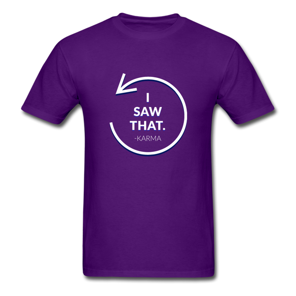 I Saw That T-Shirt - purple