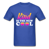 Kind is the New Cool T-Shirt - royal blue