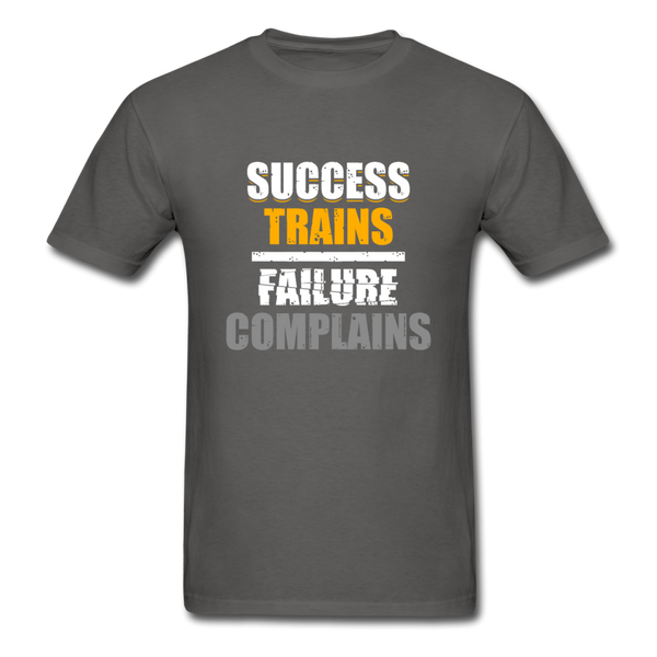 Success Trains T-Shirt - charcoal
