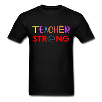 Teacher Strong T-Shirt - black