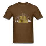 Think Outside T-Shirt - brown