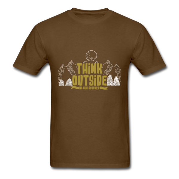 Think Outside T-Shirt - brown
