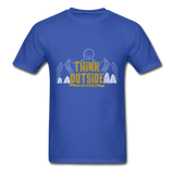 Think Outside T-Shirt - royal blue