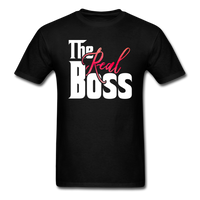 The Real Boss T-Shirt - black