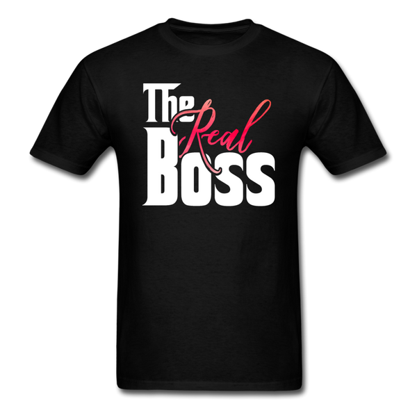 The Real Boss T-Shirt - black