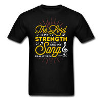 The Lord is my Strength T-Shirt - black