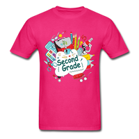 Second Grade T-Shirt - fuchsia