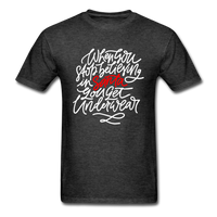 When You Stop Believing T-Shirt - heather black