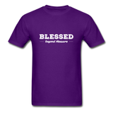 Blessed Beyond Measure T-Shirt - purple