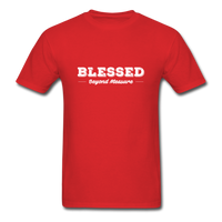 Blessed Beyond Measure T-Shirt - red