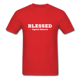 Blessed Beyond Measure T-Shirt - red
