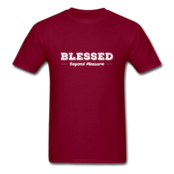 Blessed Beyond Measure T-Shirt - burgundy