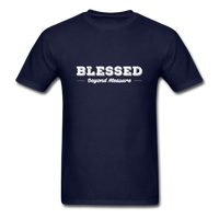 Blessed Beyond Measure T-Shirt - navy