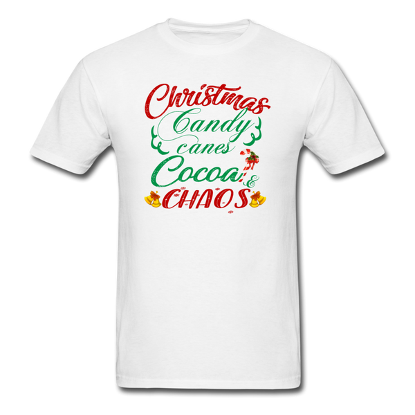 Christmas Chaos T-Shirt - white