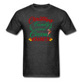 Christmas Chaos T-Shirt - heather black