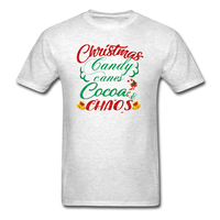 Christmas Chaos T-Shirt - light heather gray