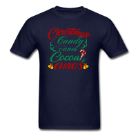 Christmas Chaos T-Shirt - navy