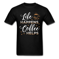 Coffee Helps T-Shirt - black
