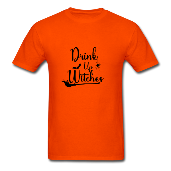 Drink Up Witches T-Shirt - orange
