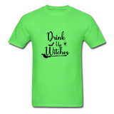 Drink Up Witches T-Shirt - kiwi