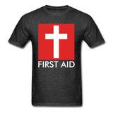 First Aid T-Shirt - heather black