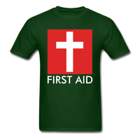 First Aid T-Shirt - forest green