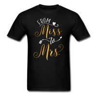 From Miss to Mrs. T-Shirt - black