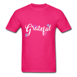 Grateful T-Shirt - fuchsia