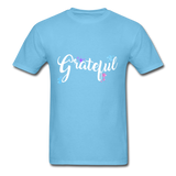 Grateful T-Shirt - aquatic blue