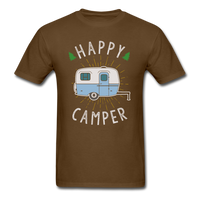Happy Camper T-Shirt - brown