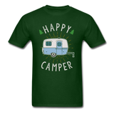 Happy Camper T-Shirt - forest green