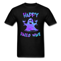 Happy Hallo Wine T-Shirt - black