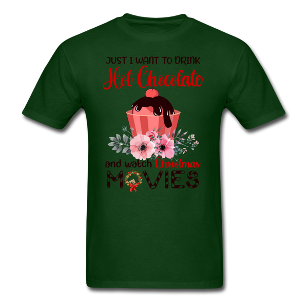 Hot Chocolate T-Shirt - forest green