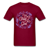 Child of God T-Shirt - burgundy