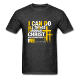 I Can Do All Things T-Shirt - heather black