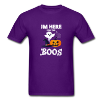 I'm Here for the Boos T-Shirt - purple