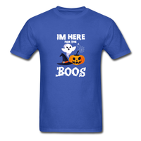 I'm Here for the Boos T-Shirt - royal blue
