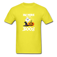 I'm Here for the Boos T-Shirt - yellow