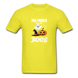 I'm Here for the Boos T-Shirt - yellow