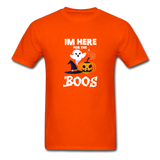 I'm Here for the Boos T-Shirt - orange