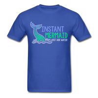 Instant Mermaid T-Shirt - royal blue