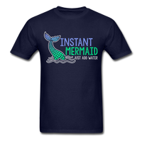 Instant Mermaid T-Shirt - navy