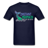 Instant Mermaid T-Shirt - navy