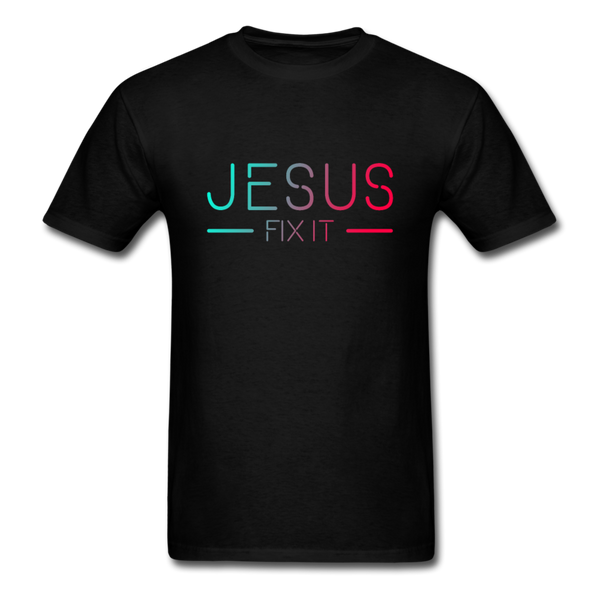 Jesus Fix It T-Shirt - black