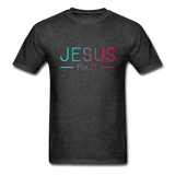 Jesus Fix It T-Shirt - heather black