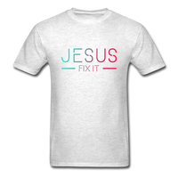 Jesus Fix It T-Shirt - light heather gray