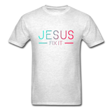 Jesus Fix It T-Shirt - light heather gray