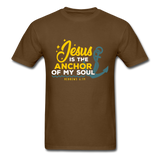 Jesus is the Anchor T-Shirt - brown