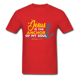 Jesus is the Anchor T-Shirt - red